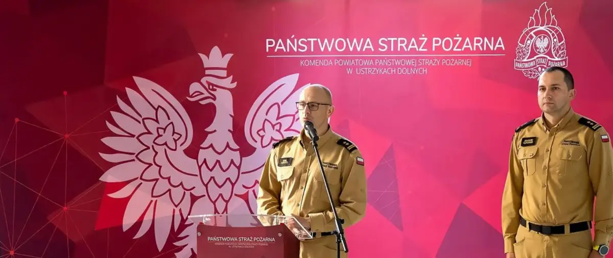 Nowy funkcjonariusz w Komendzie Powiatowej PSP w Ustrzykach Dolnych