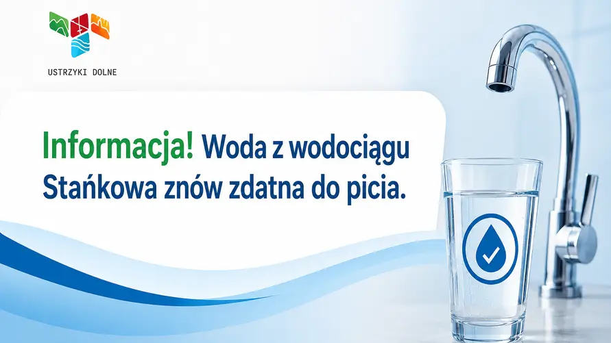 Woda z wodociągu Stańkowa znów bezpieczna do spożycia