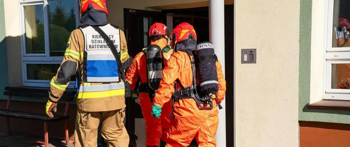 Ewakuacja w Szkole Podstawowej w Ustjanowej Górnej