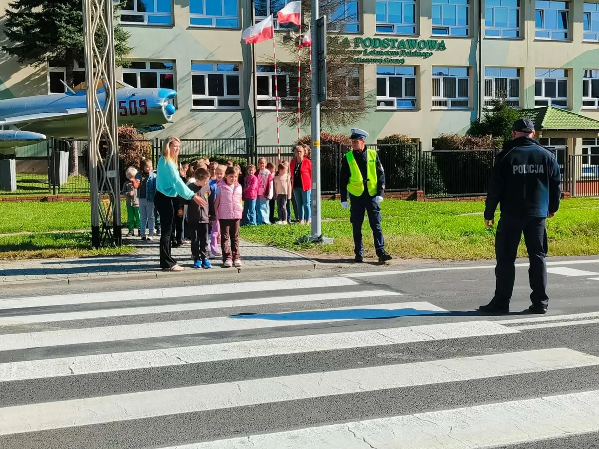 Akcja edukacyjna o bezpieczeństwie na drodze dla dzieci