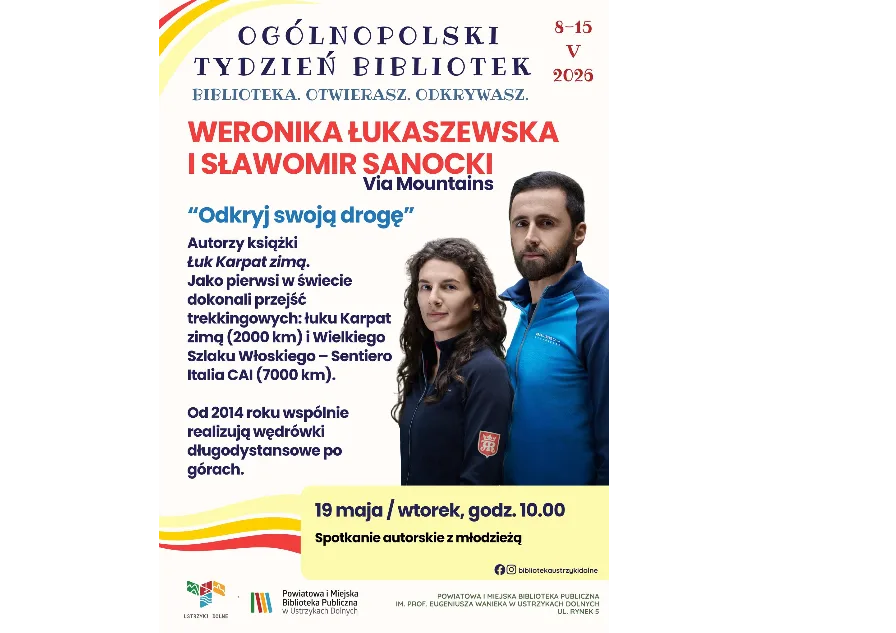 Wydarzenia w ramach XXIII Ogólnopolskiego Tygodnia Bibliotek