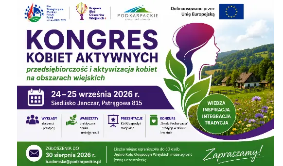 Kongres Kobiet Aktywnych – udział Kół Gospodyń Wiejskich