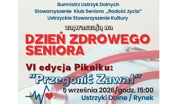 Dzień Zdrowego Seniora – VI Piknik „Przegonić Zawał” w Ustrzykach Dolnych