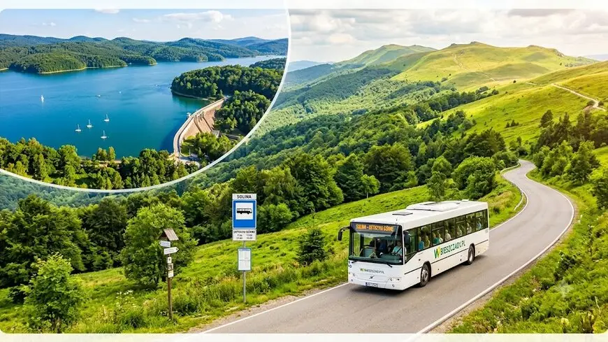 Wakacje w Bieszczadach bez samochodu