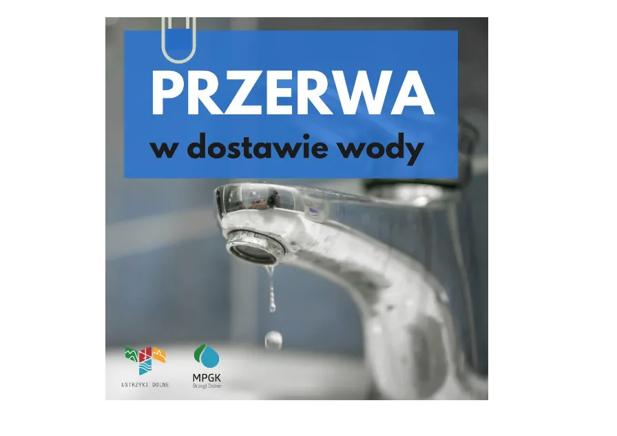 Przerwa w dostawie wody w Ustjanowej Dolnej – 29 maja 2026 r.